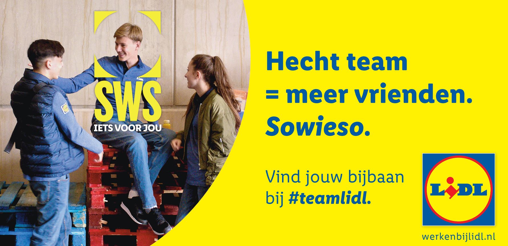 Een bijbaan bij Lidl. SWS iets voor jou! (inzending Lidl Nederland) - Werf&