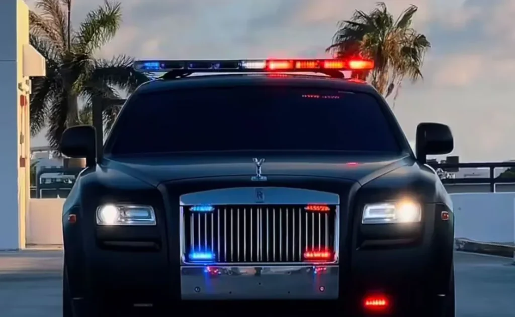 Hoe slim is het om als politie te gaan werven met… een Rolls-Royce?