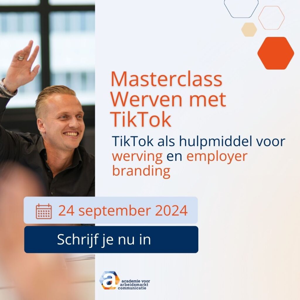 Advertorial: Masterclass Werven met TikTok