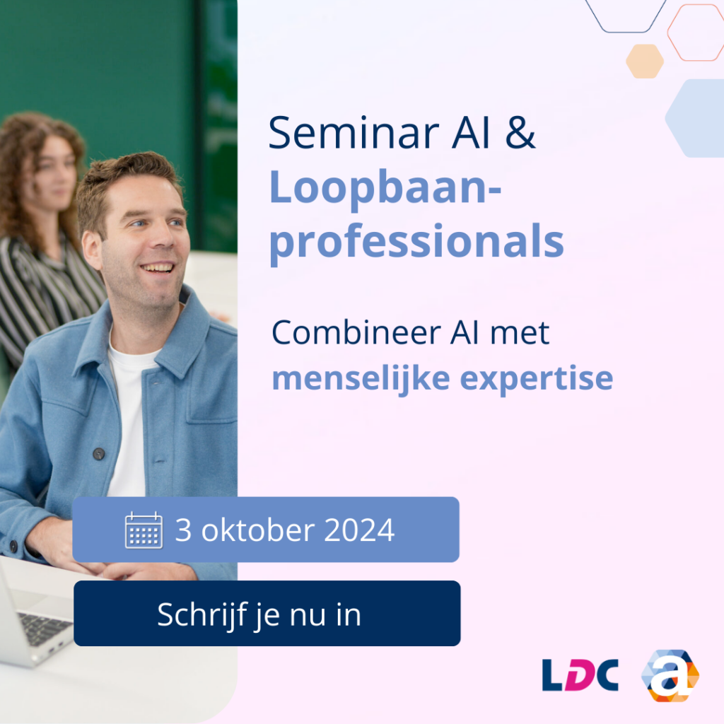 [Advertorial] Seminar AI & Loopbaanprofessionals