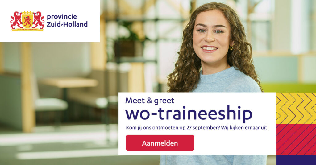 Als provincie in 1 maand 180 sollicitanten werven voor 10 traineeships, hoe doe je dat?