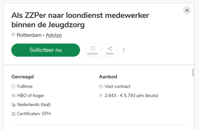 Rondom de Wet DBA bestaat momenteel veel onduidelijkheid. Met name zorgorganisaties proberen dat momentum nu te gebruiken om zzp'ers te verleiden voor een dienstverband te kiezen.