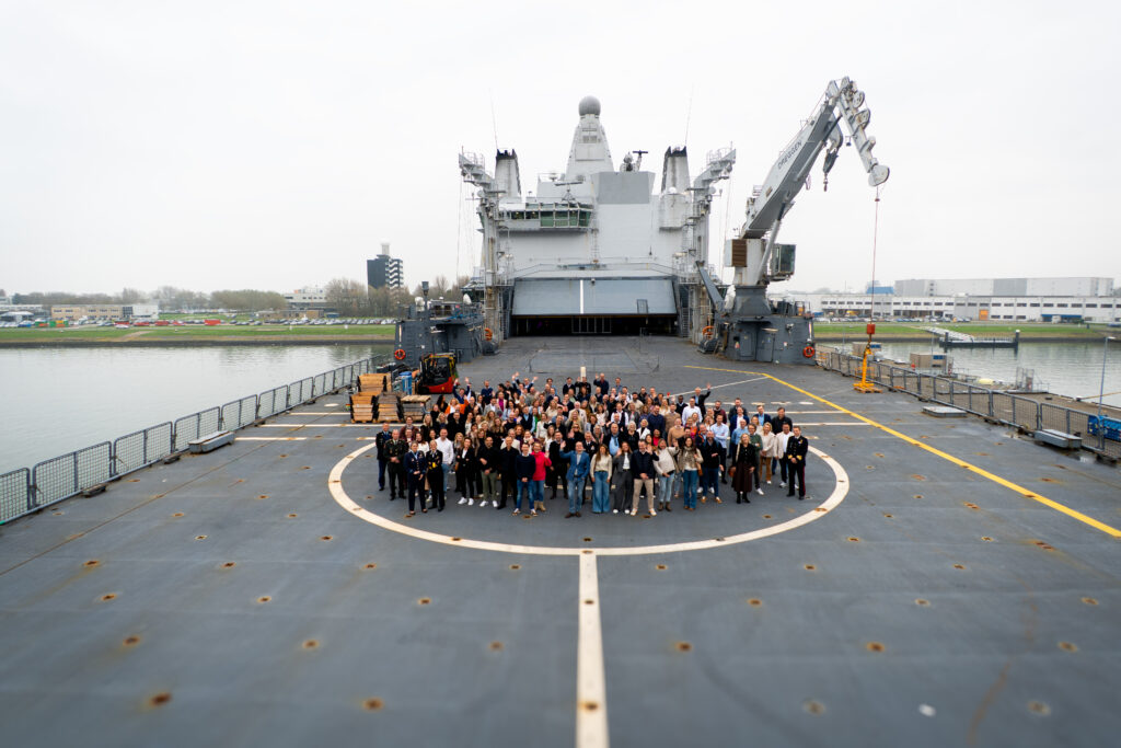 Nederland veilig houden? Op dit schip dachten 150 recruitmentmanagers erover mee