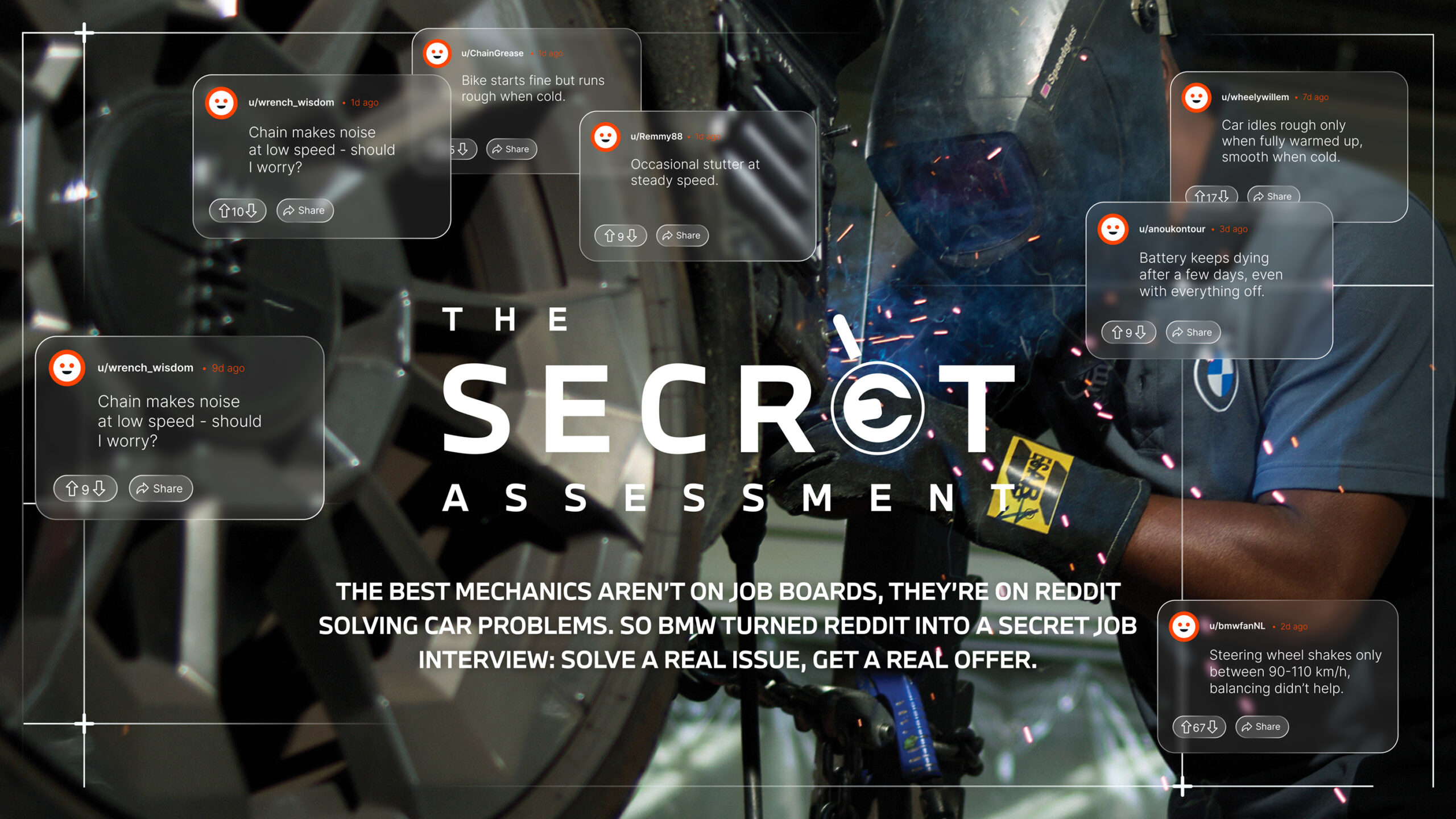 The Secret Assessment (inzending .Monks en BMW)